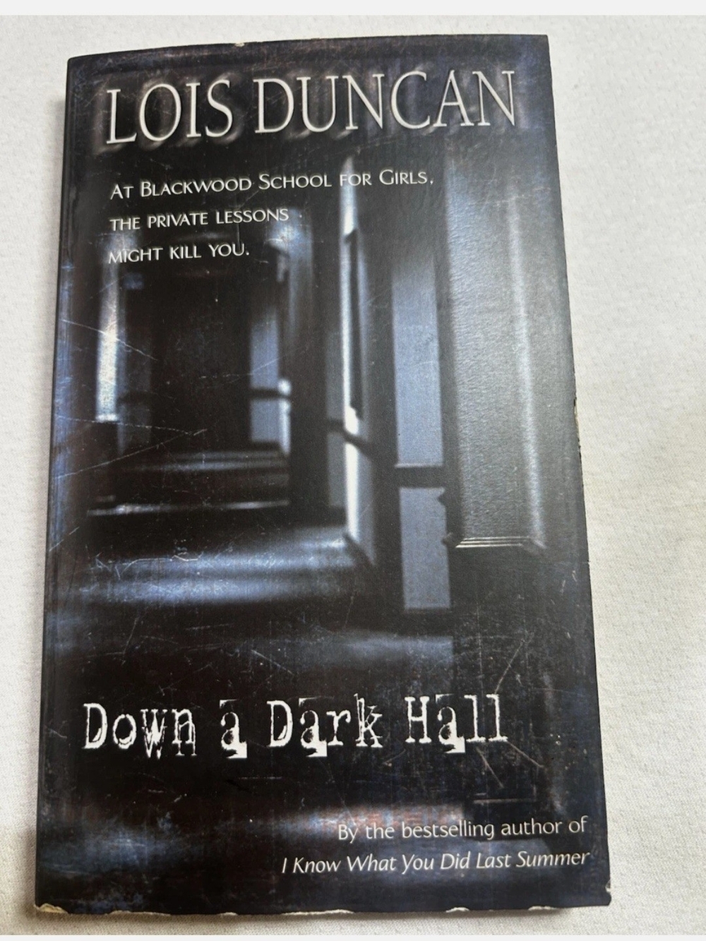 Vintage mass-market paperback copy of the young adult supernatural thriller Down